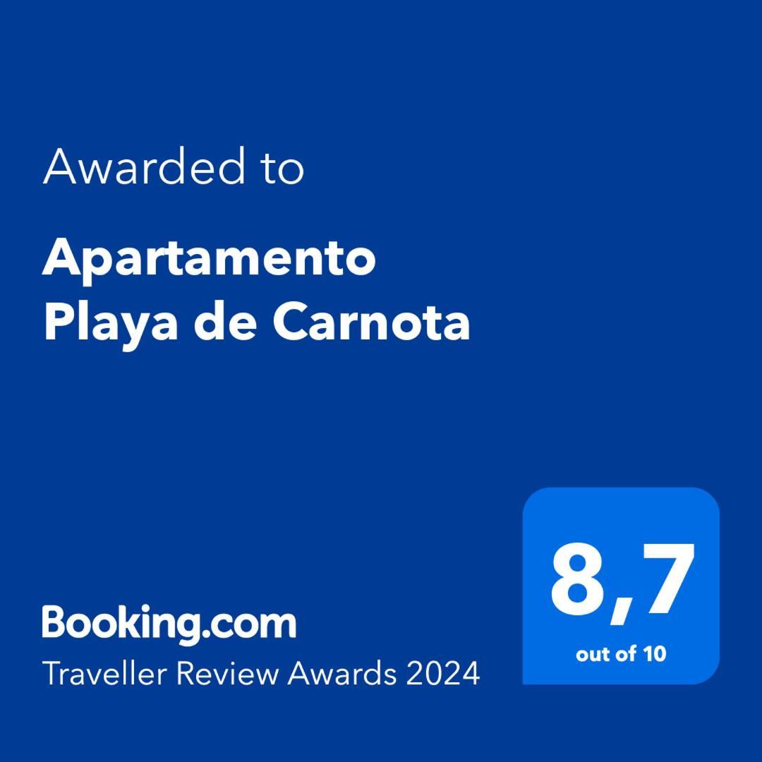 Apartamento Playa De Carnota Dış mekan fotoğraf